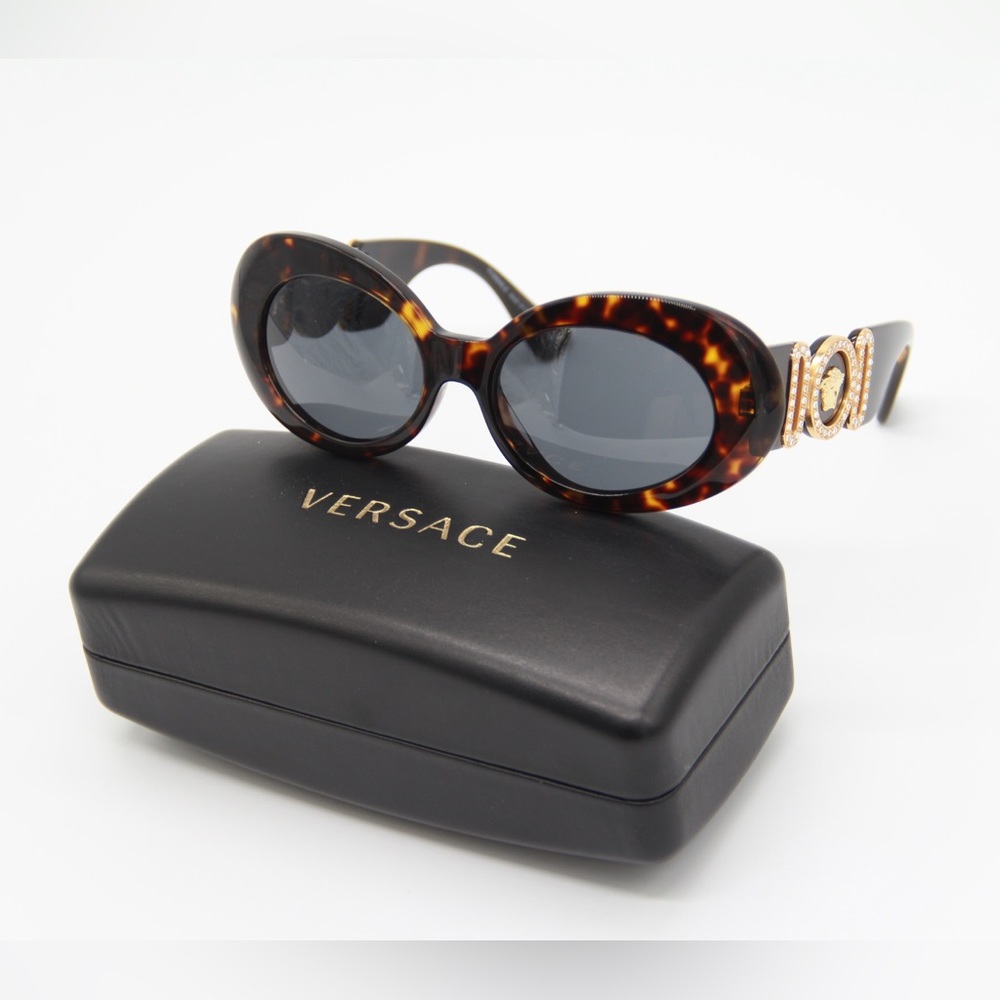 NEW VERSACE VE4426BU 108/87 WOMEN’S SUNGLASSES VERSACE MOD 4426BU HAVANA